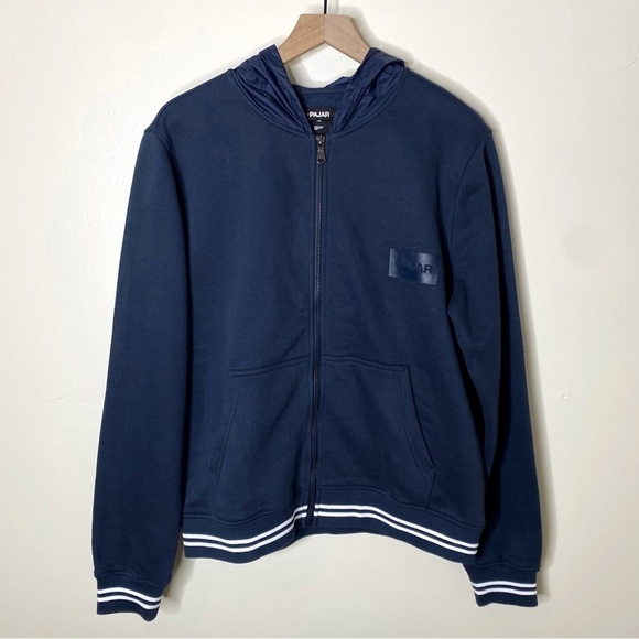 Pajar Men’s Essential Mixed Media Zip Up Hoodie - Picture 1 of 6